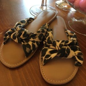 Leopard sandals. Excellent condition.